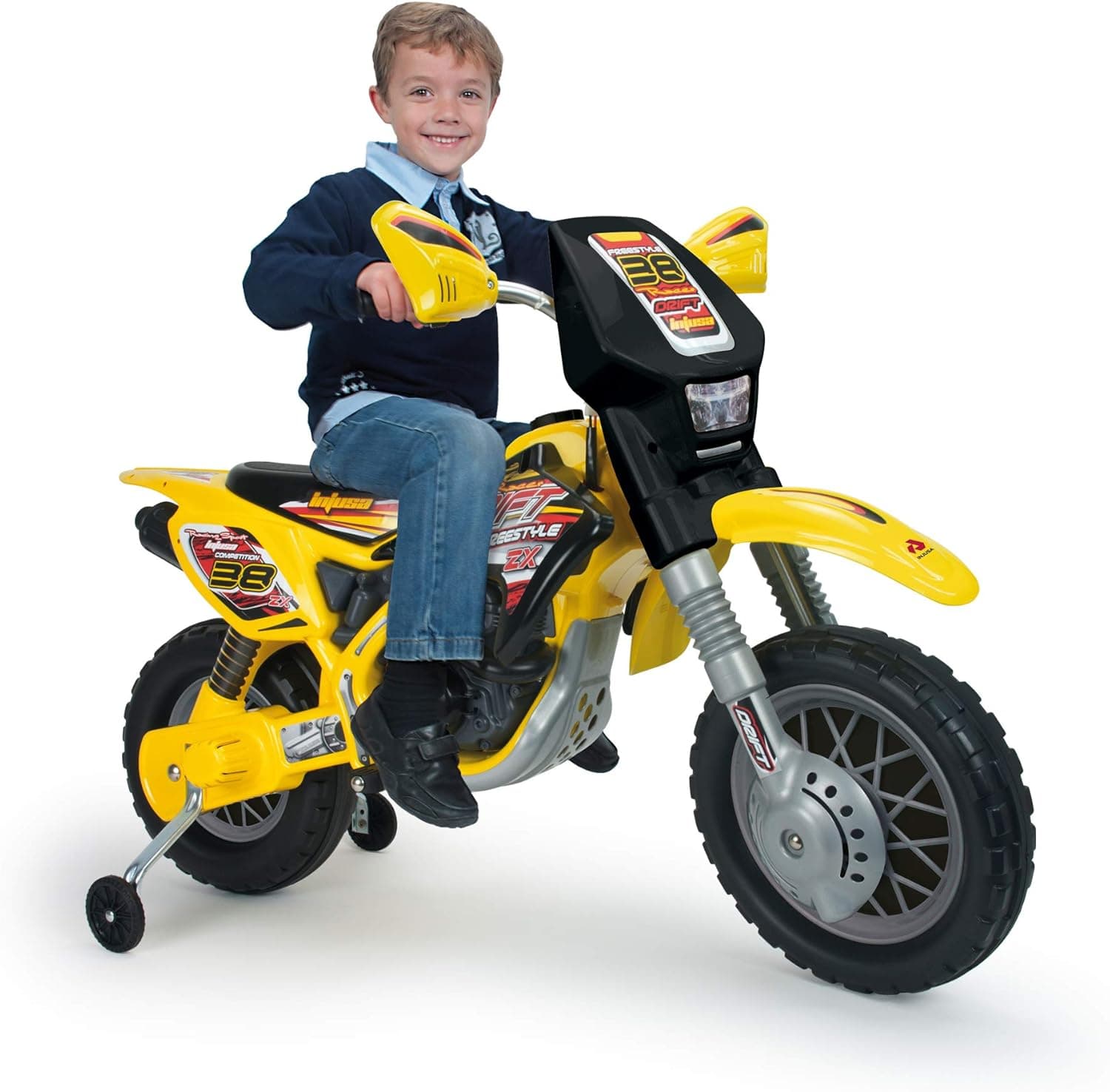 Motocross bike (yellow), view 5