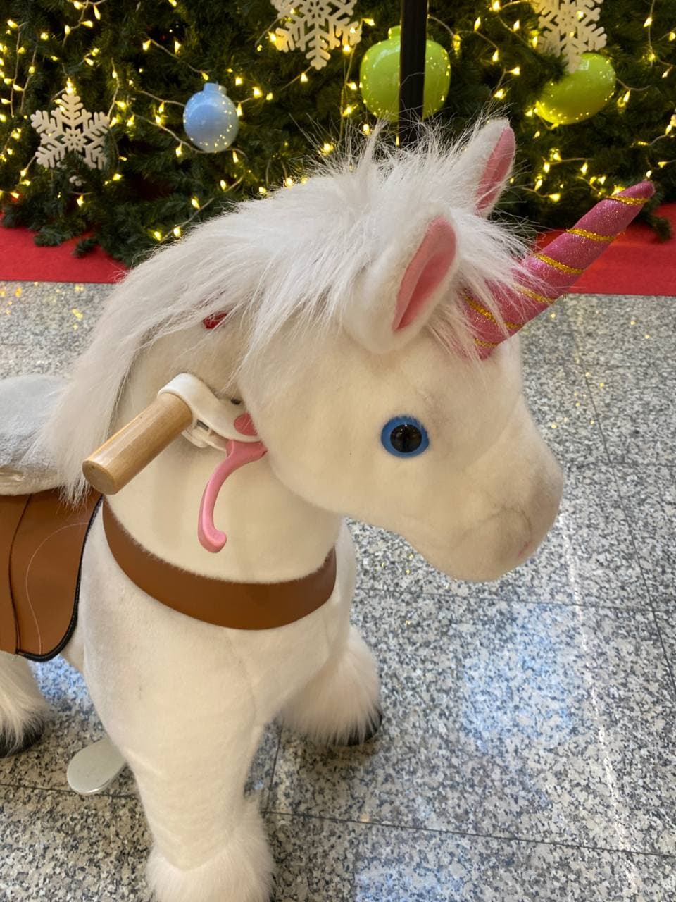 Unicorn pony (white), view 5