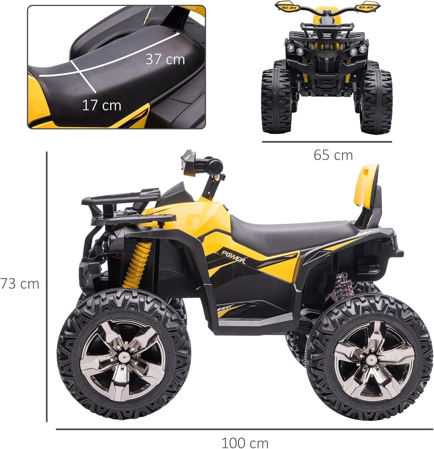 Quad (amarelo), vista 3